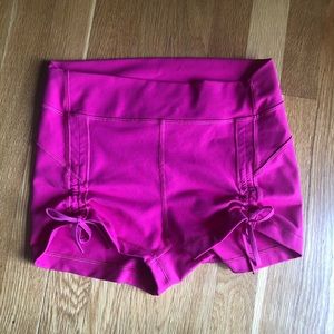 Lululemon yoga pants tie front hot pink 6 or 8